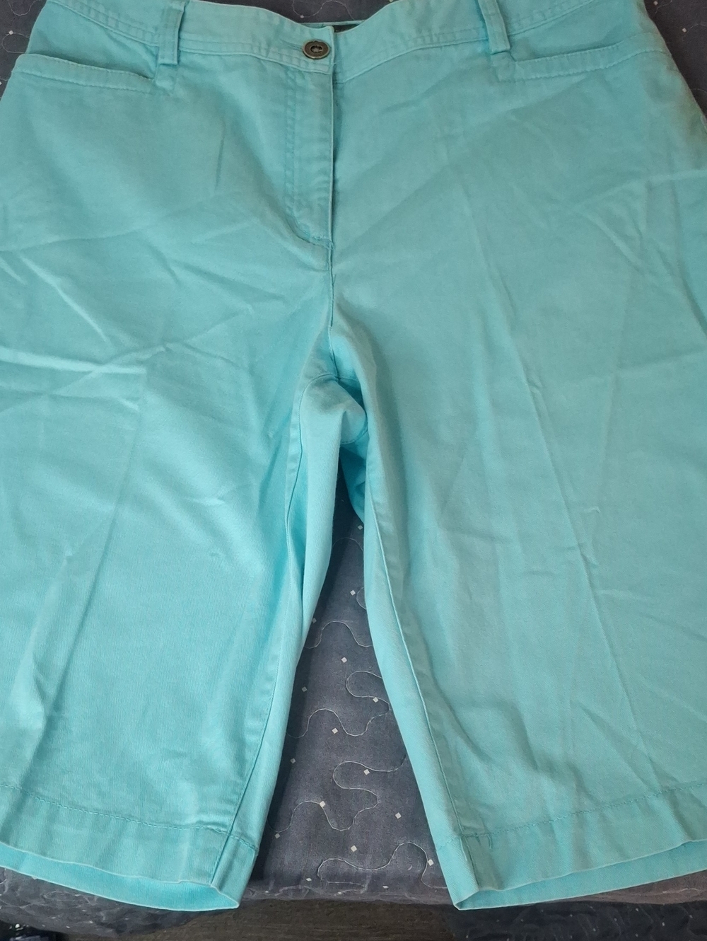 Chico's Bermuda Shorts in Blue Size .5